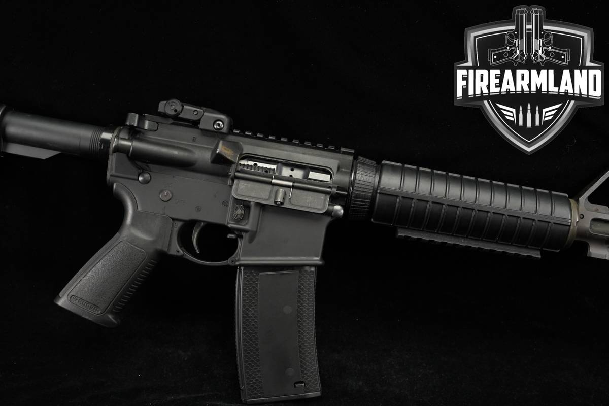 Ruger AR-556 5.56 NATO AR15 16.1" AR556 THREADED +2 MAGS