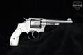 1906 Smith & Wesson (S&W) Model 1903 2nd Change .32 S&W Long Nickel Plated in Fair Condition Image 2
