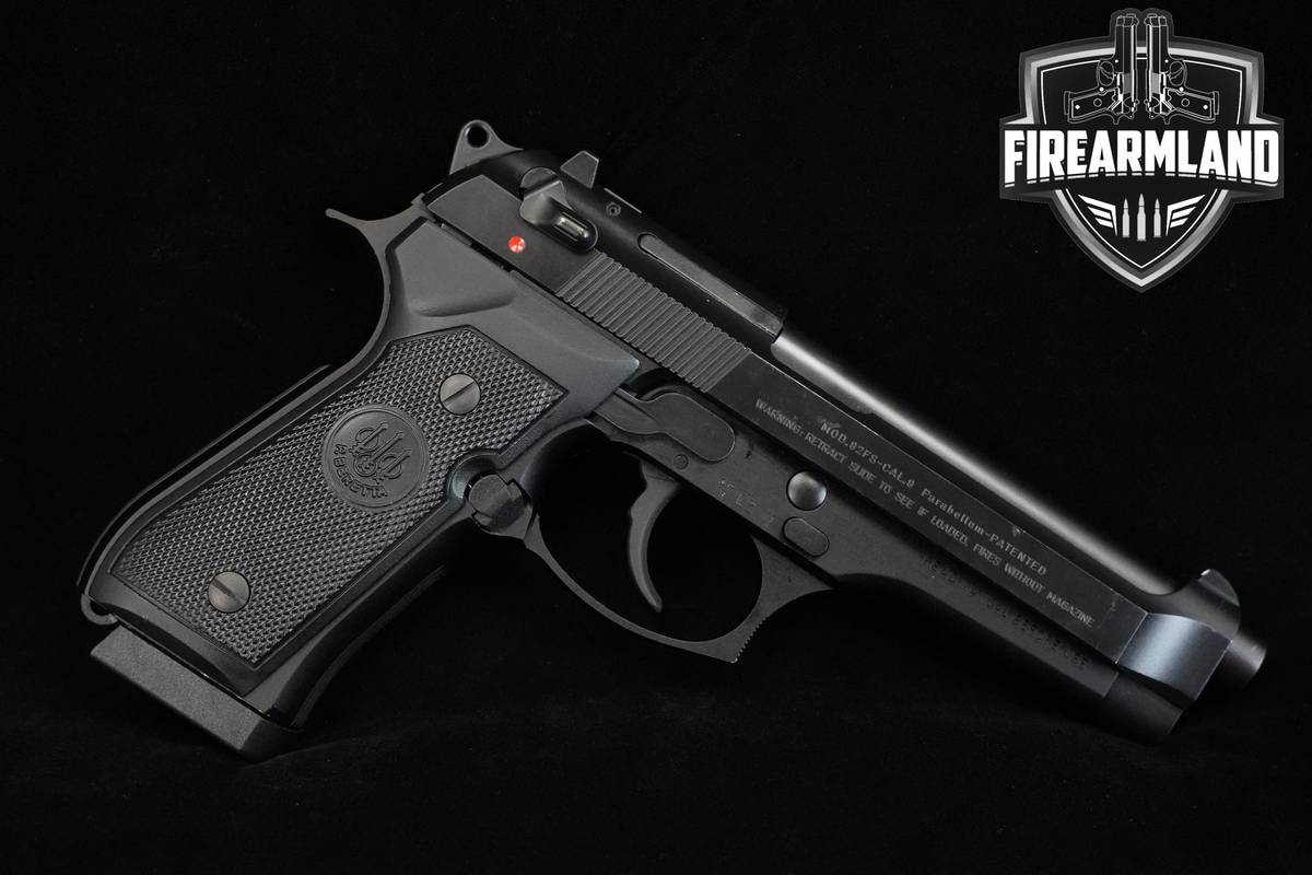 Beretta Model 92FS 9mm 5" Beretta 92FS 92-FS +4 MAGS & ORIG CASE