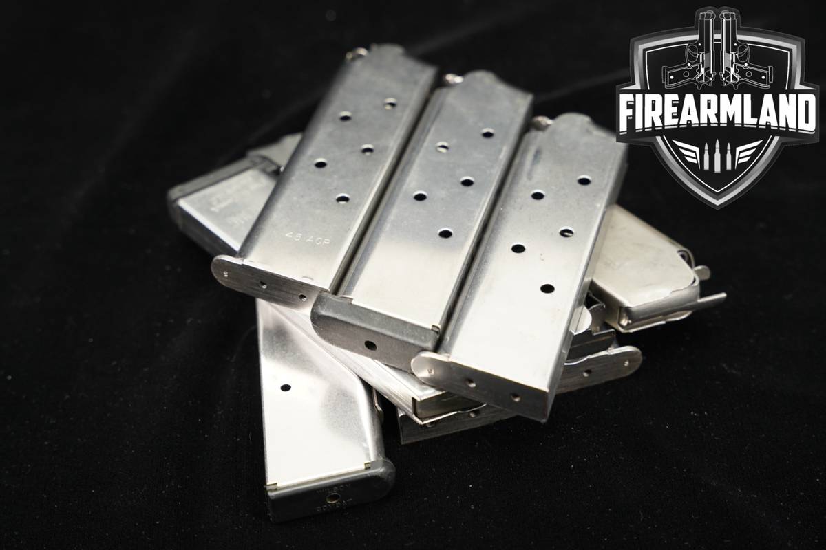 NINE (9) 1911 Magazines .45 ACP Mags