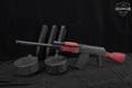 2012 Izhmash Saiga-12 IZ-109 12 Gauge Black & Red Laminate in Very Good Condition Image 2