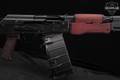 2012 Izhmash Saiga-12 IZ-109 12 Gauge Black & Red Laminate in Very Good Condition Image 5