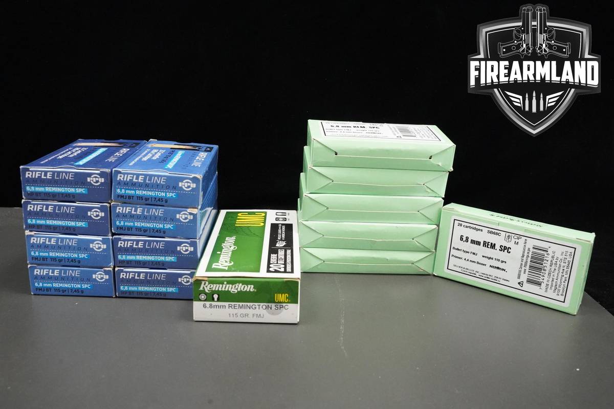 6.8 Rem Spc Ammo 6.8-Rem-Spc Ammunition 300 ROUNDS