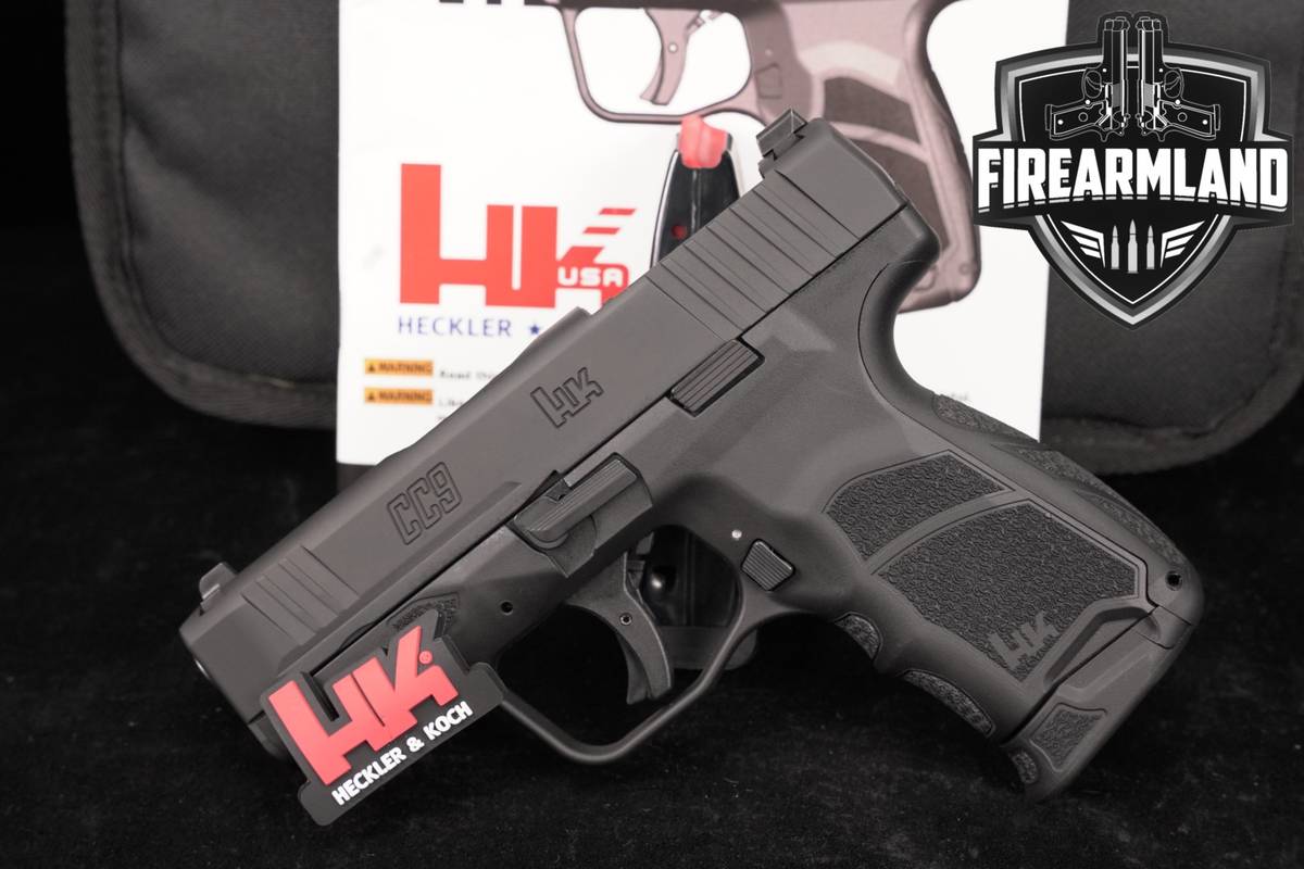 Heckler & Koch CC9 9mm Optics-Ready H&K CC-9 +2 MAGS & ORIG CASE