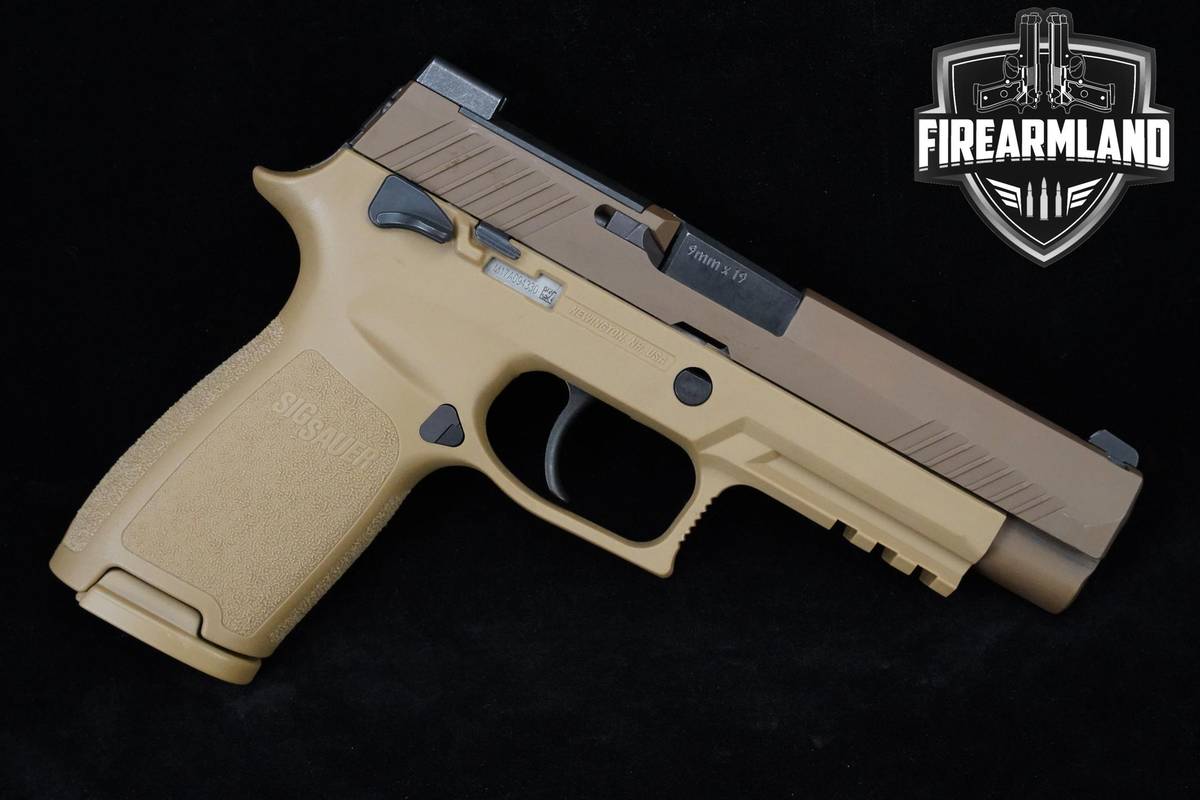Sig Sauer P320 M17 9mm 4.7" Sig-Sauer P320-M17 P-320 M-17 3MAGS & ORIG CASE