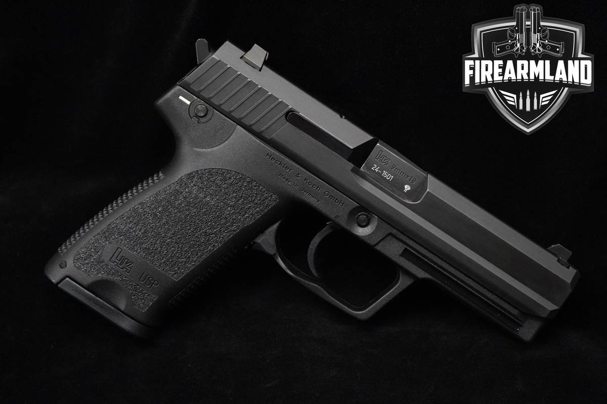 1993 Heckler & Koch (H&K-HK) HK-USP V1 9mm 4" H&K HK-USP-V1 HK USP +2 MAGS