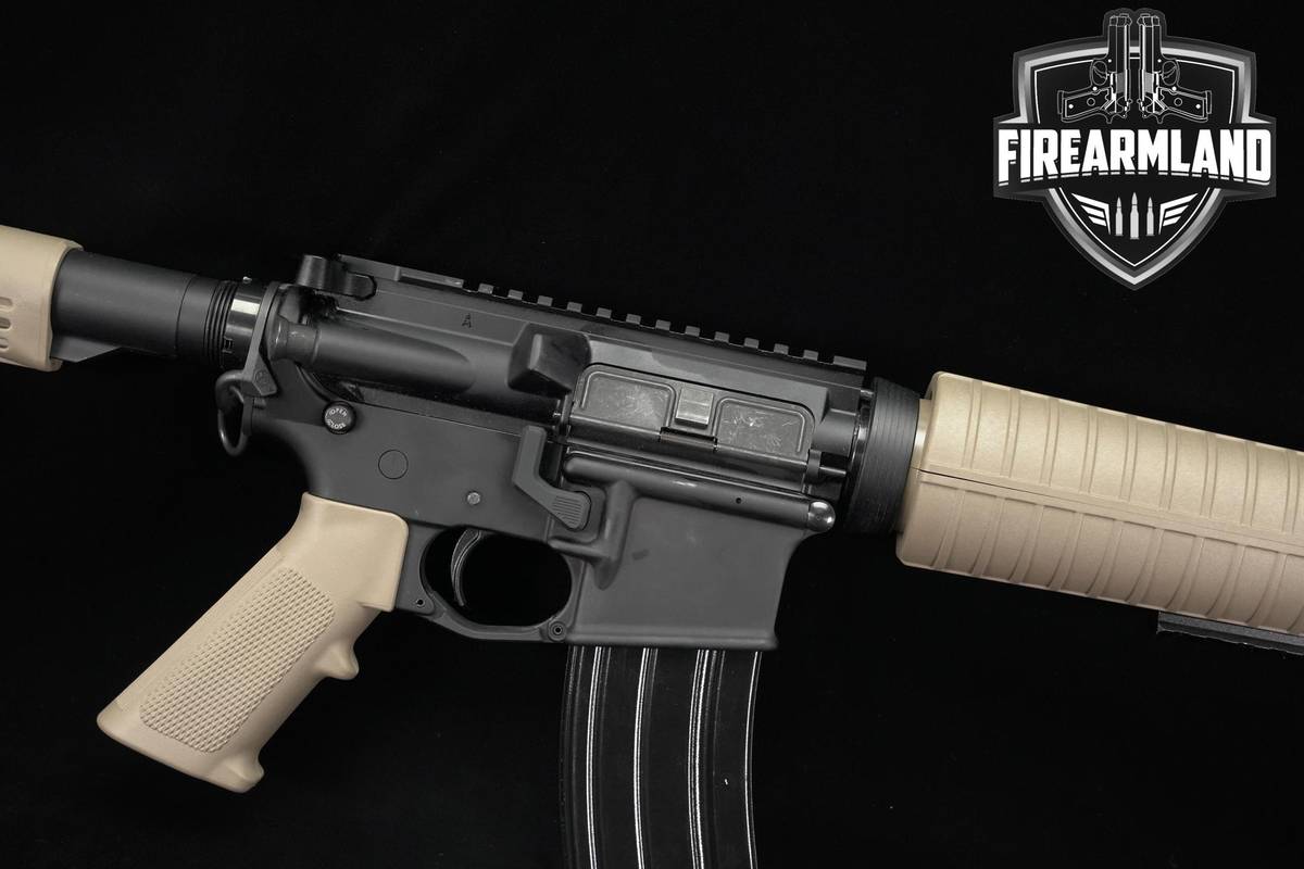 Anderson Manufacturing AM-15 5.56 NATO AR15 16" Black & Tan