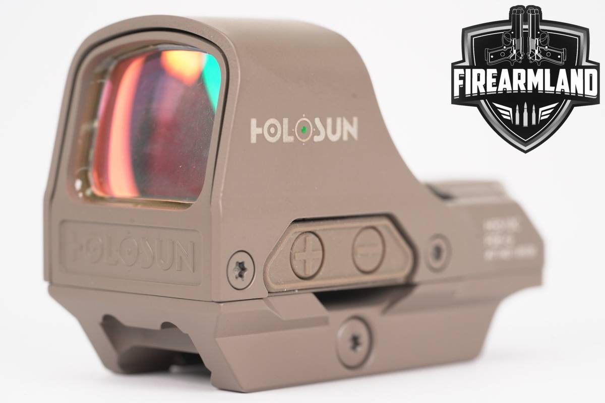 Holosun HS510C FDE-G 2 MOA Dot & 65 Circle Red Sight HS 510C