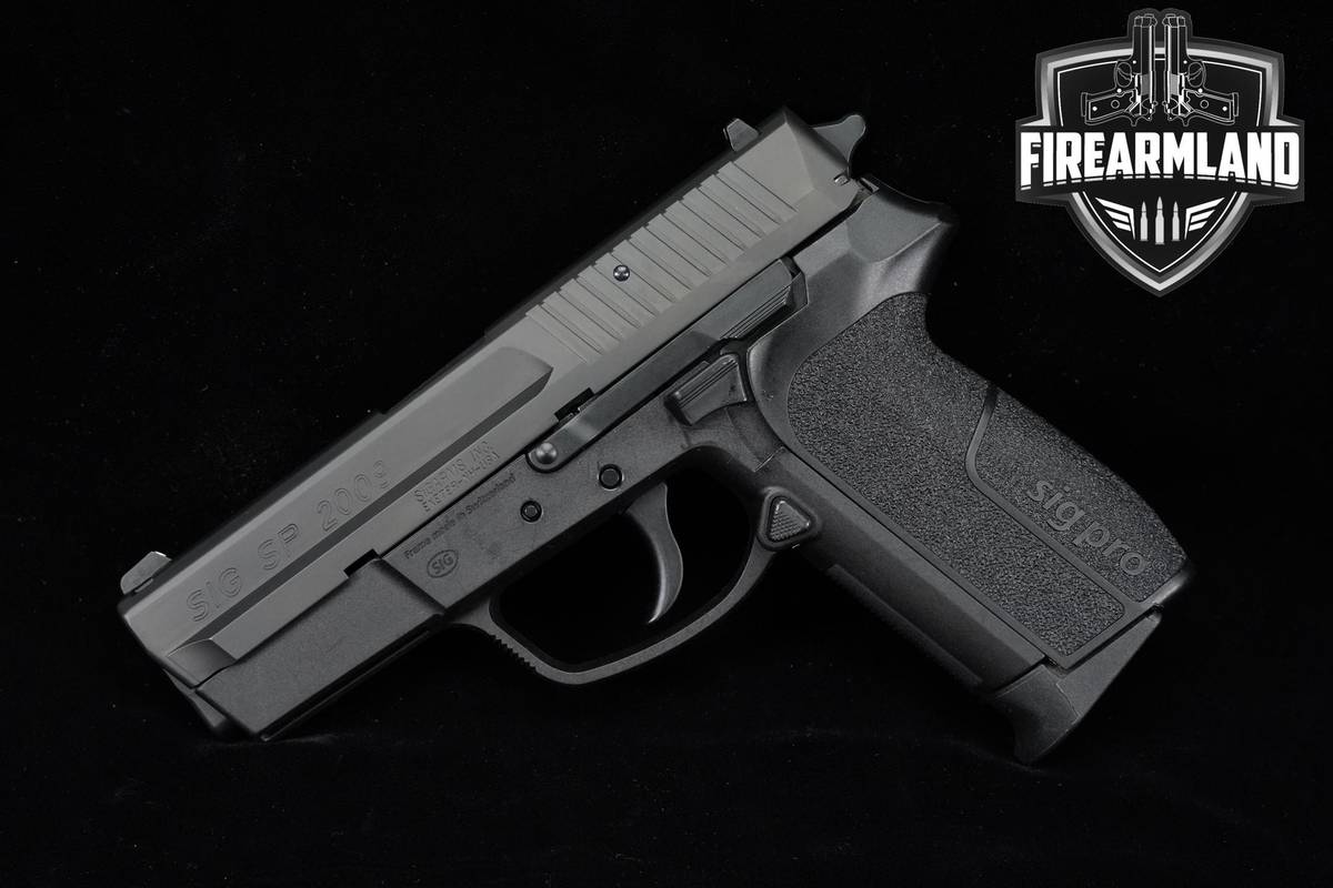Sig Sauer SP2009 Pro 9mm 3.9" SP-2009 Swiss-Made +2 MAGS & ORIG CASE