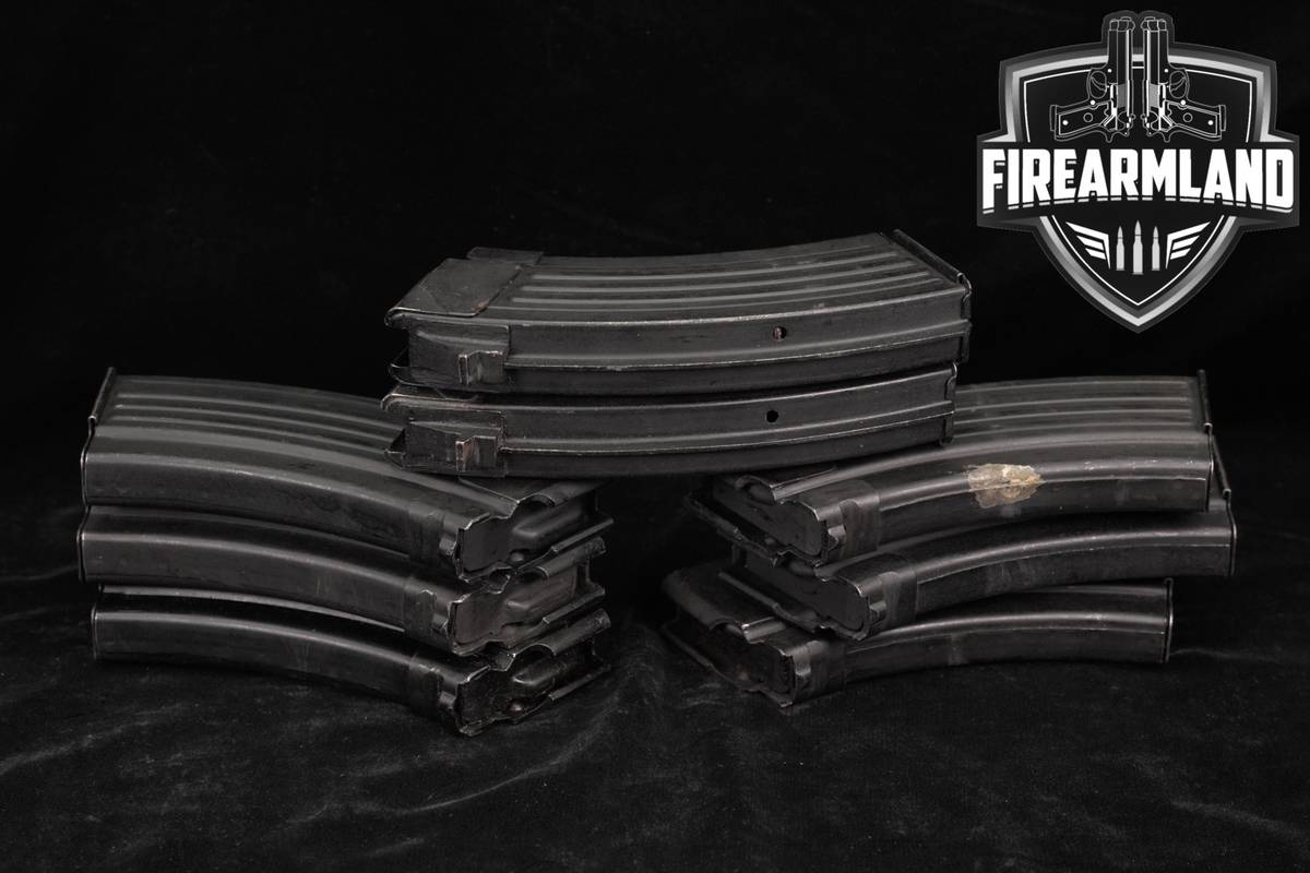 EIGHT (8) FEG Hungarian Tanker 20-Rd AK47/AKM Style Magazines 7.62x39 Mags