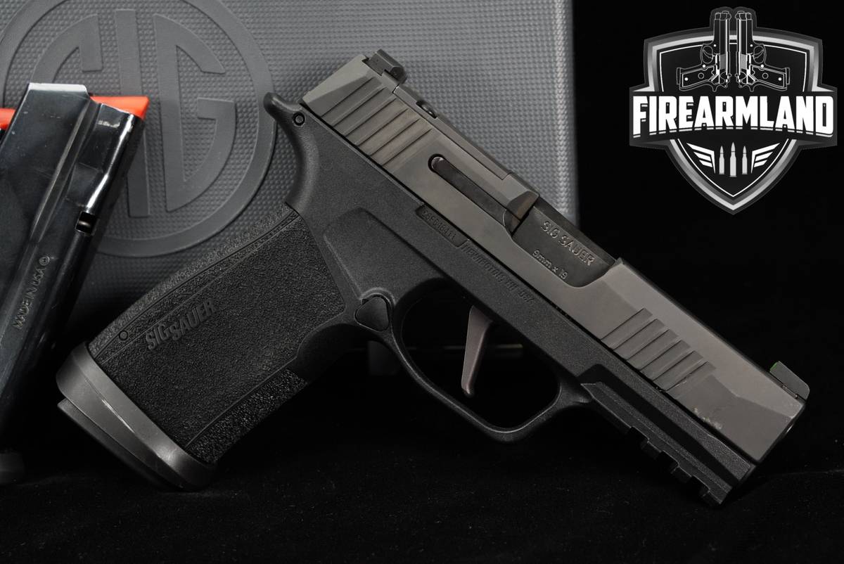Sig Sauer P365-XMACRO TACOPS 9mm Optics-Ready P 365 +3 MAGS & ORIG CASE