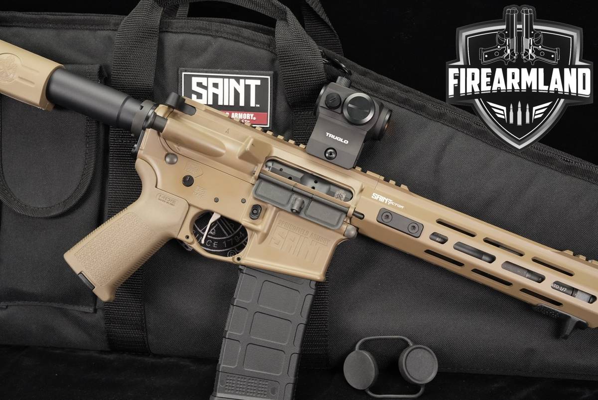 Springfield Armory SAINT Victor 5.56 NATO AR-15 AR15 7.5" BRACE +ORIG CASE