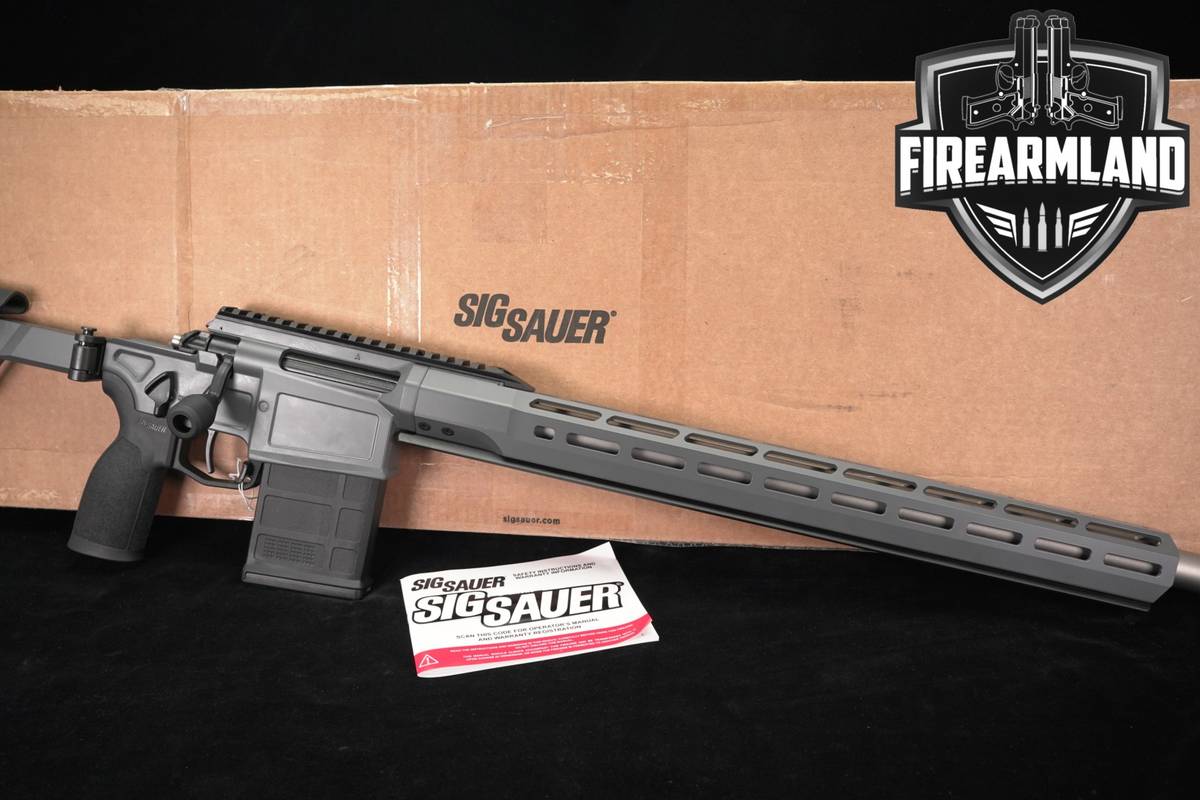 Sig Sauer CROSS-PRS 6.5 Creedmoor 24 Elite Concrete Gray +ORIG BOX