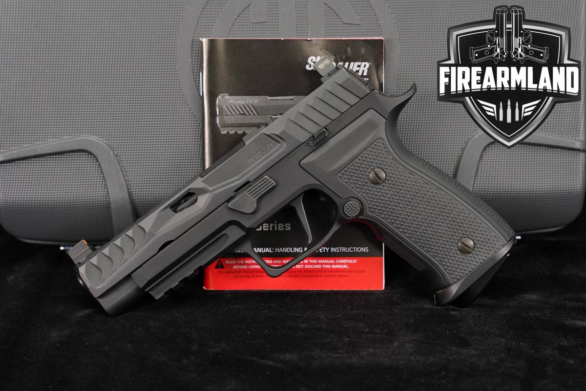 Sig Sauer P320 XFULL 9mm Optics-Ready 4.7 Stainless P 320 +ORIG CASE
