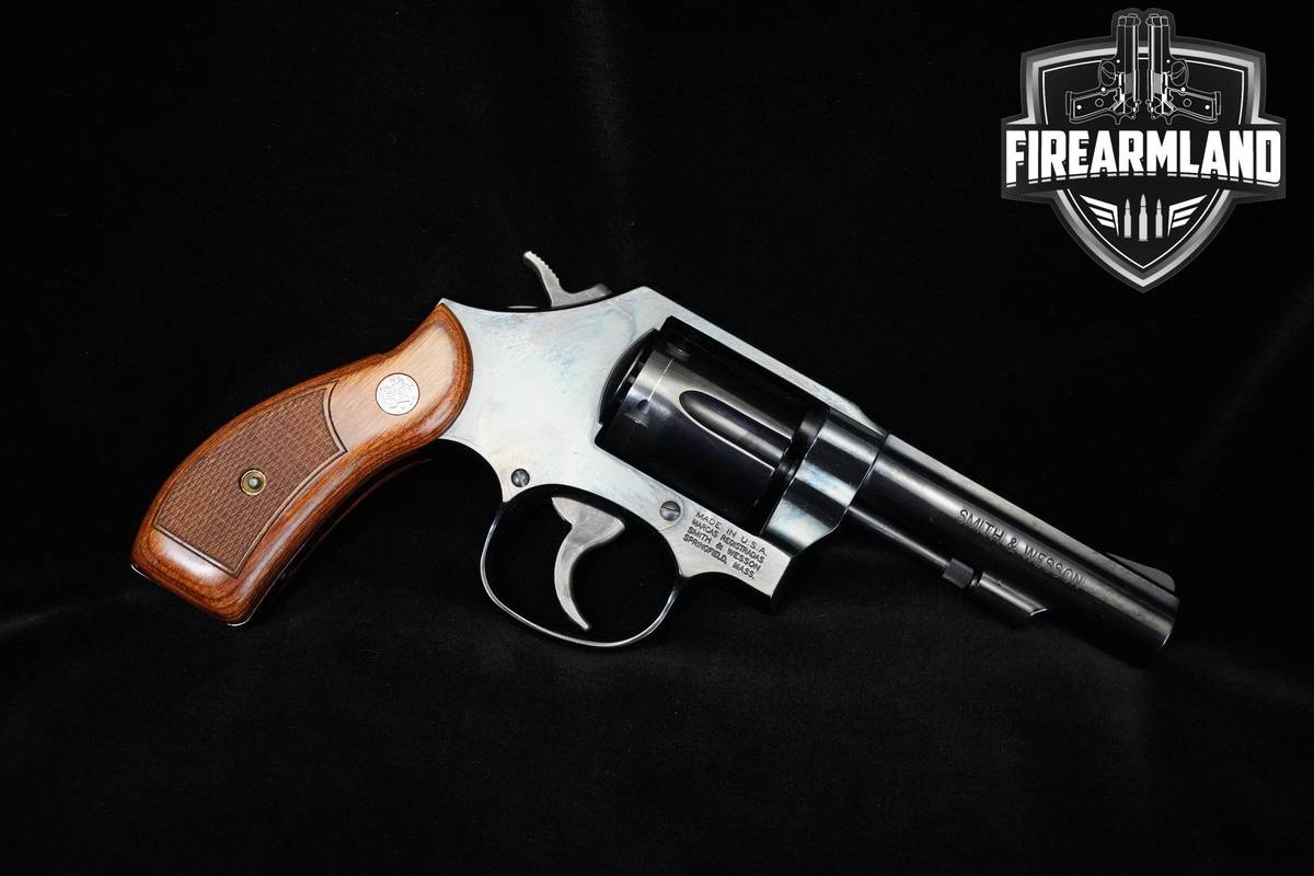 Smith & Wesson (S&W) Model 10-14 Military Police 38 Special +P 4" S&W 10-14