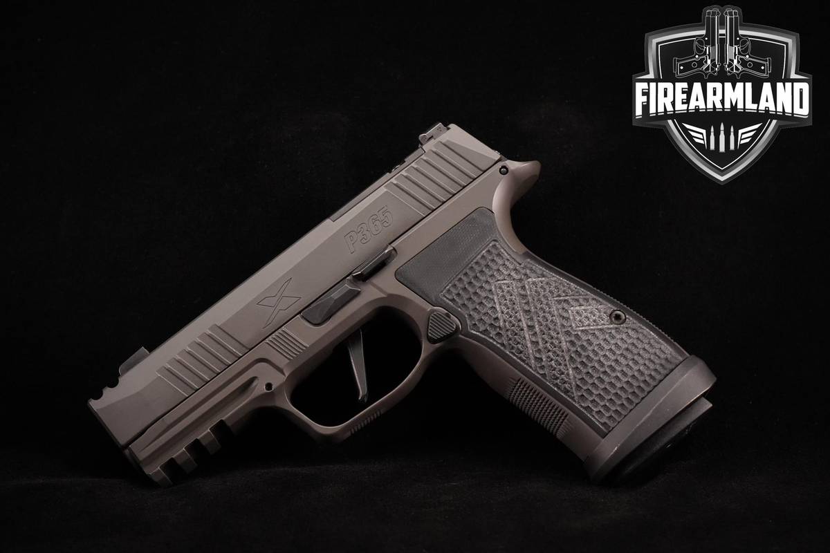 Sig Sauer P365 AXG Legion 9mm 3.1" Legion Gray +3 MAGS & ORIG CASE