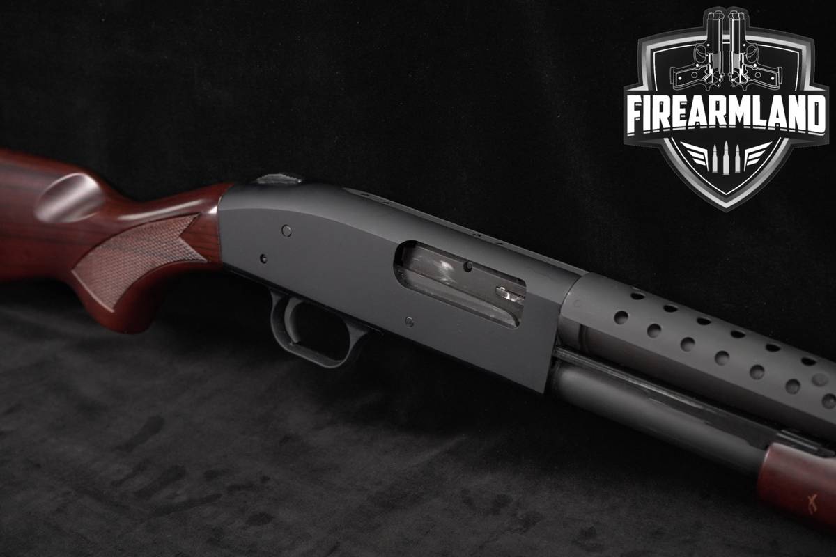 Mossberg 590 Retrograde 12-Gauge 21" Blued & Walnut M590