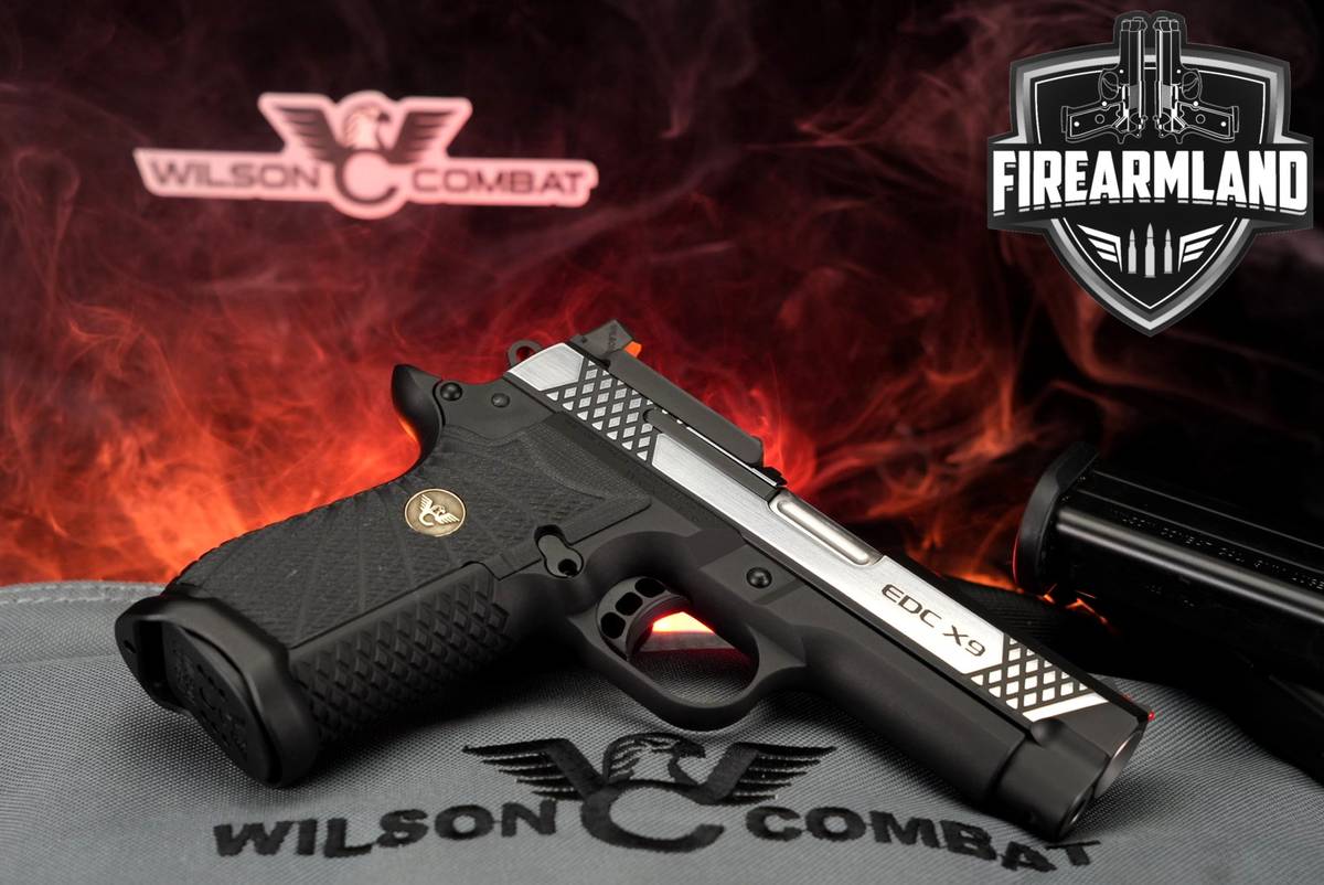 Wilson Combat EDC X9 9mm Optics-Ready WC 1911 2011 EDCX9 +3 MAGS, CASE