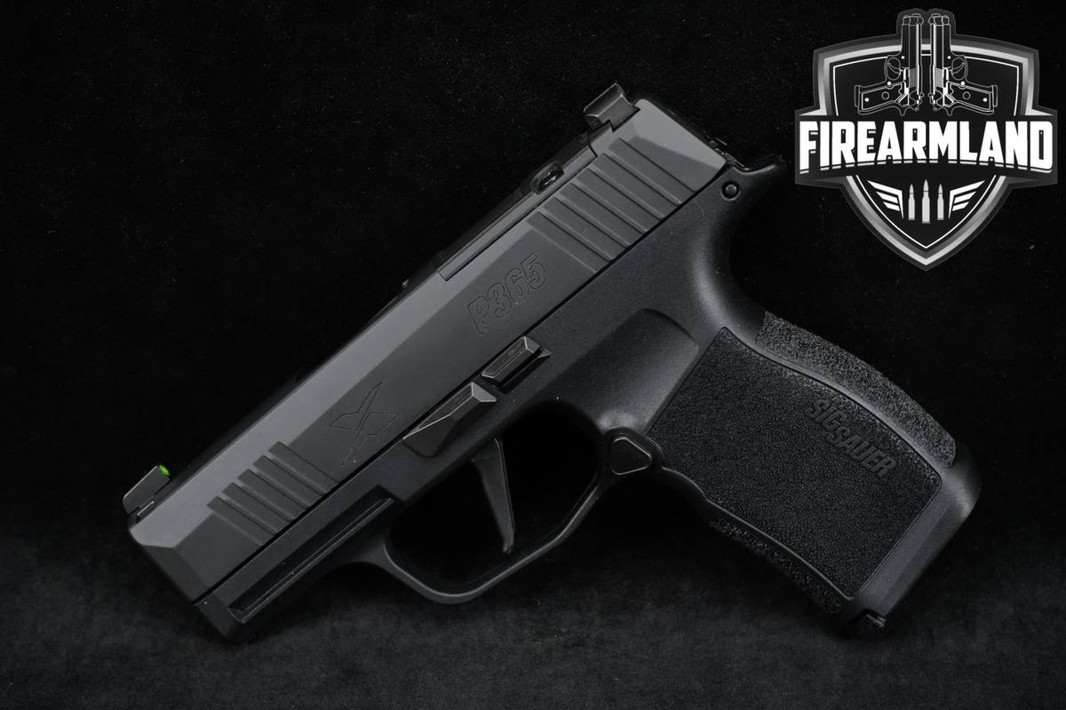 Sig Sauer P365X 9mm 3.1 P365 P-365 X-Series Optic-Ready +2 MAGS & ORIG CASE