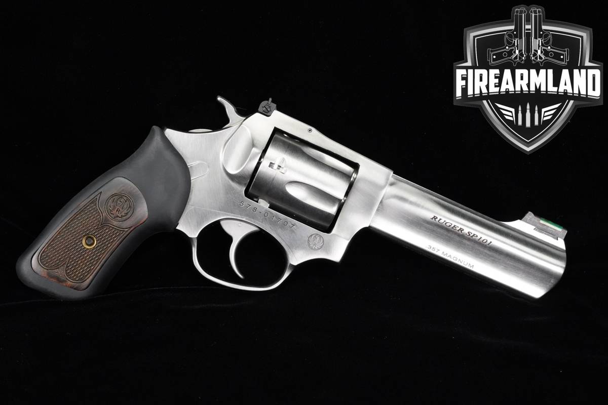 2019 Ruger SP101 357 Magnum 4.2" Satin Stainless DA/SA SP-101