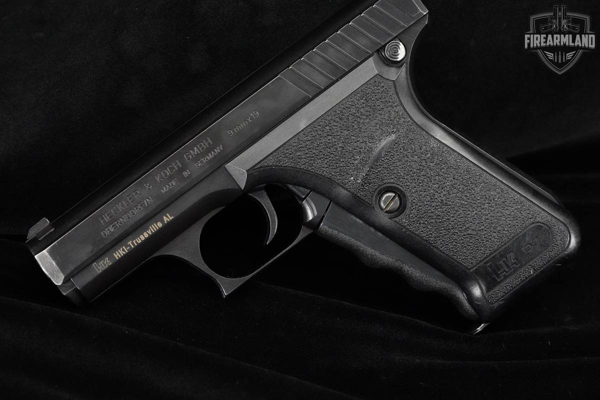 1980 Heckler & Koch (H&K, HK) P7 PSP 9mm Luger (9x19 Para) Blued in Good Condition Image 6