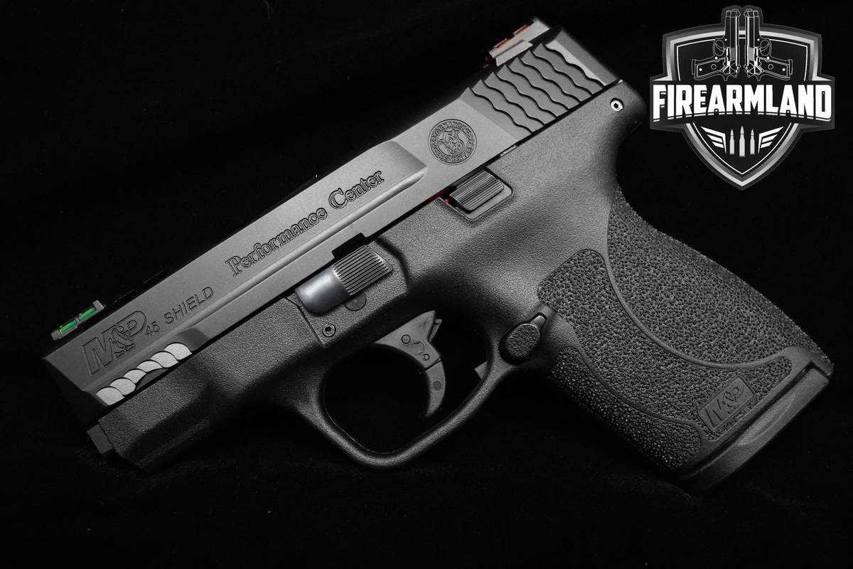 Smith & Wesson (S&W) M&P-45 Ported Shield Performance Center 45 ACP S&W-M&P