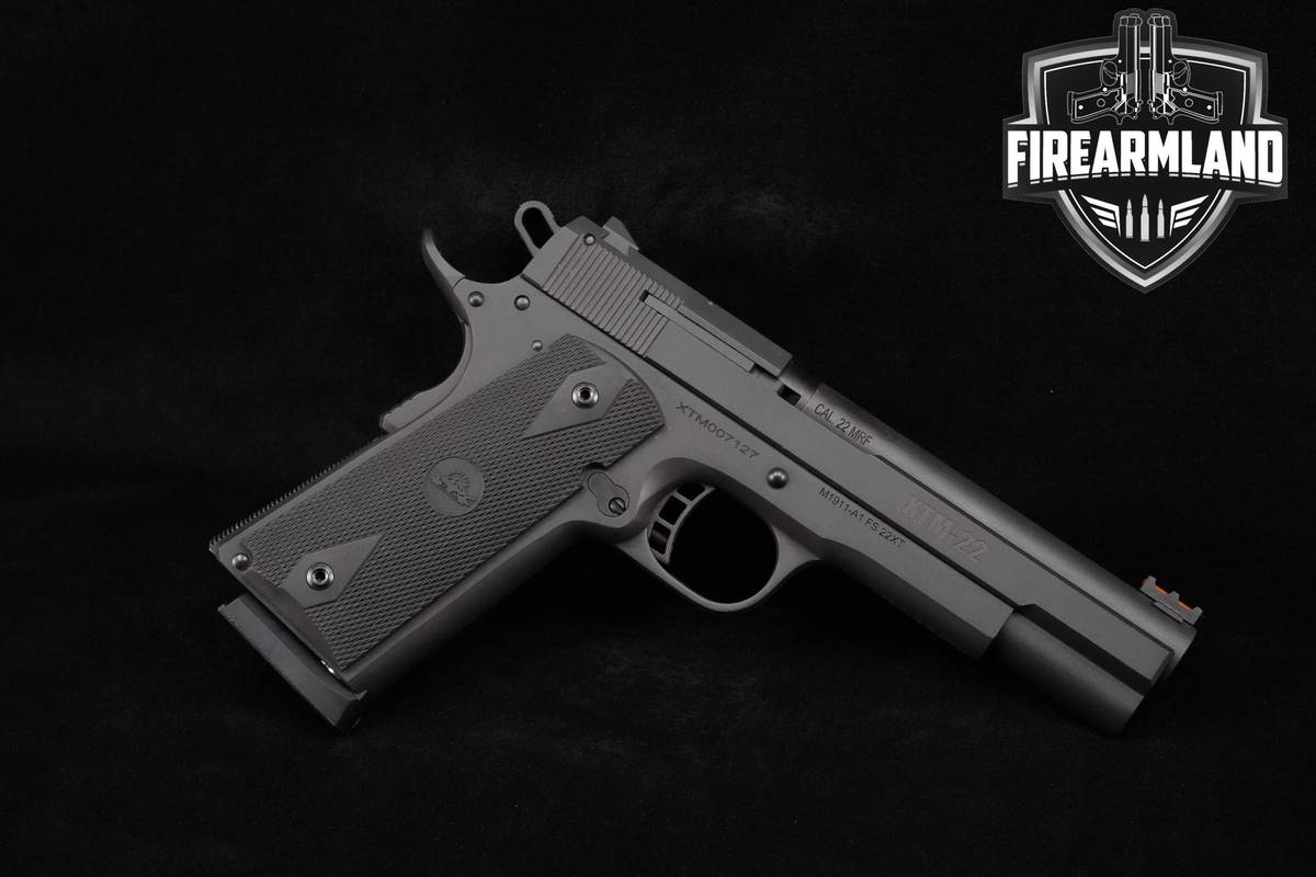 TARGET PRACTICE! Rock Island RIA XT 22 Magnum FS 22WMR 1911 5" +ORIG CASE