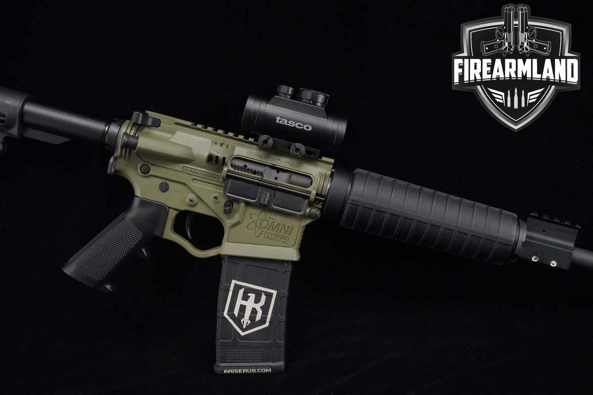 American Tactical ATI Omni Hybrid 5.56 NATO AR-15 AR15 16" +RED DOT