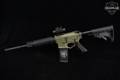 American Tactical (ATI) Omni Hybrid 5.56mm NATO OD-green (receivers), black (furniture & barrel) in Excellent Condition Image 2