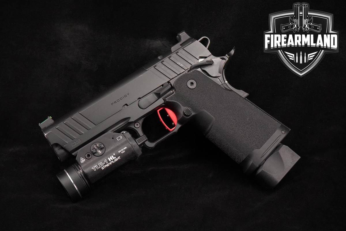 Springfield Armory 1911 DS Prodigy 4.25 AOS 9mm +STREAMLIGHT TLR-1 & 2 MAGS