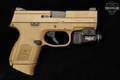 FN America (FN) FNS-9 Compact No Manual Safety 9mm Luger FDE in Very Good Condition Image 4