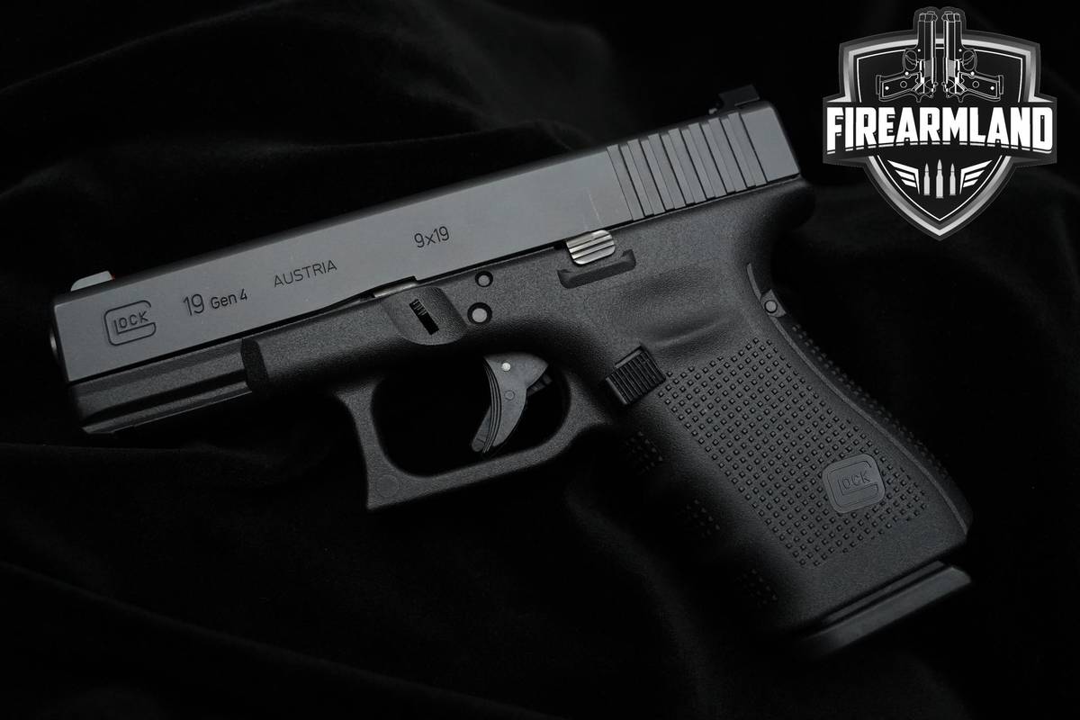 Glock 19 Gen4 9mm 4.02" 19 Glock G19 Gen 4 +2 MAGS & ORIG CASE