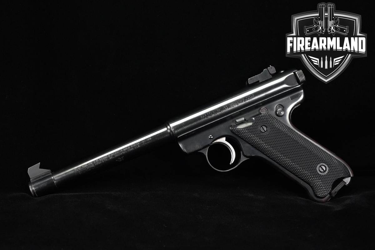 1995 Ruger Mark II Target 22LR 6.875" Blued Mark 2