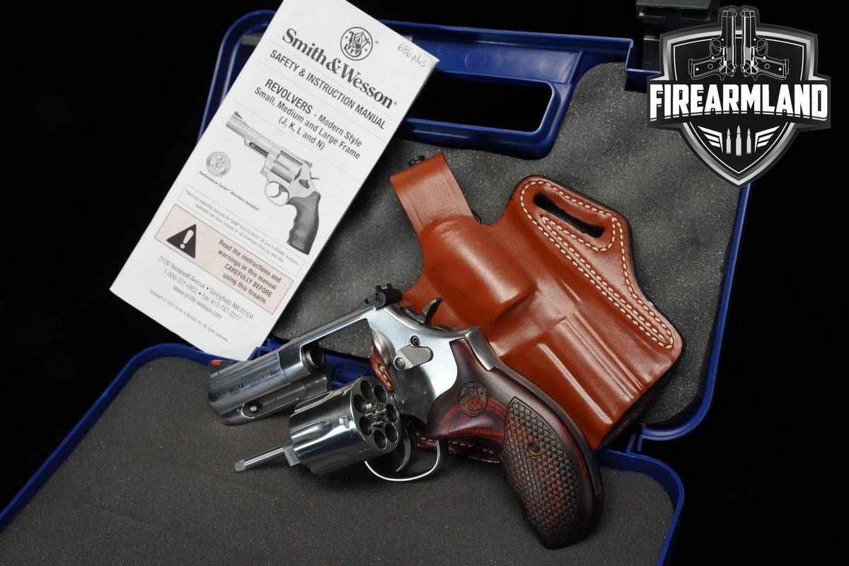 2023 Smith & Wesson (S&W) Model 686-6 Plus Deluxe 357 Magnum 3" S&W M686