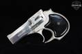 High Standard Model DM-101 Derringer .22 Mag. Silver in Very Good Condition Image 3