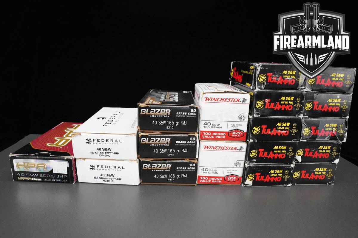 40 S&W Ammo 40-S&W Ammunition 1000 ROUNDS