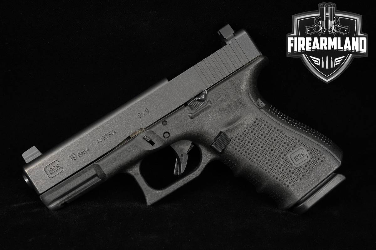 Glock 19 Gen4 Optic Ready 9mm 4.02" G19 Gen-4 +4 MAGS & ORIG CASE
