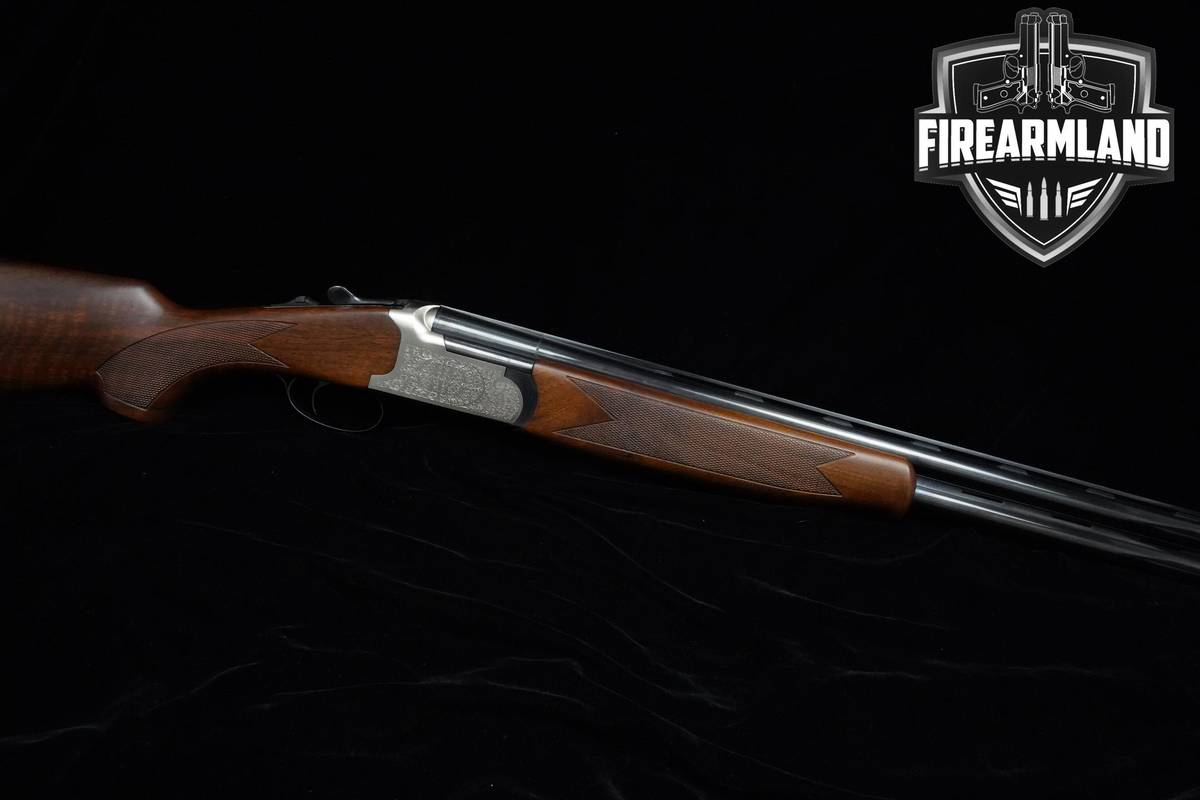 Lanber Silver Lite 12-Gauge 29.5" Blued Lanber VENT RIB 3"