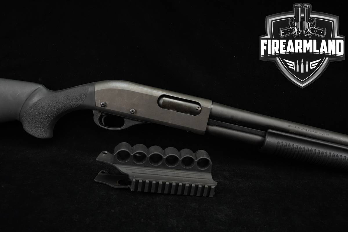 Remington Model 870 Tactical 12-Gauge 18.5" M870 +6-Shell SIDE-SADDLE, RAIL