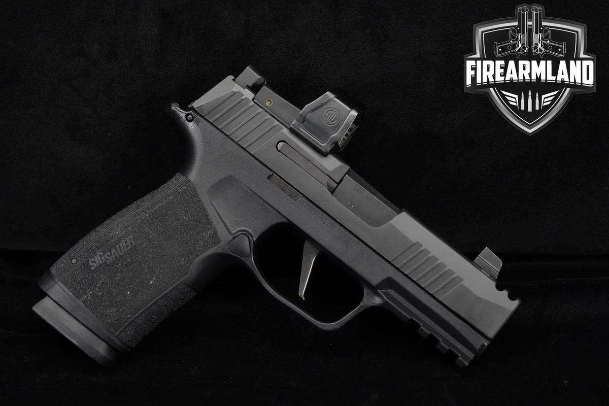 Sig Sauer P365 XMacro Comp RXZE 9mm Nitron Sig-Sauer P365 With RomeoZero