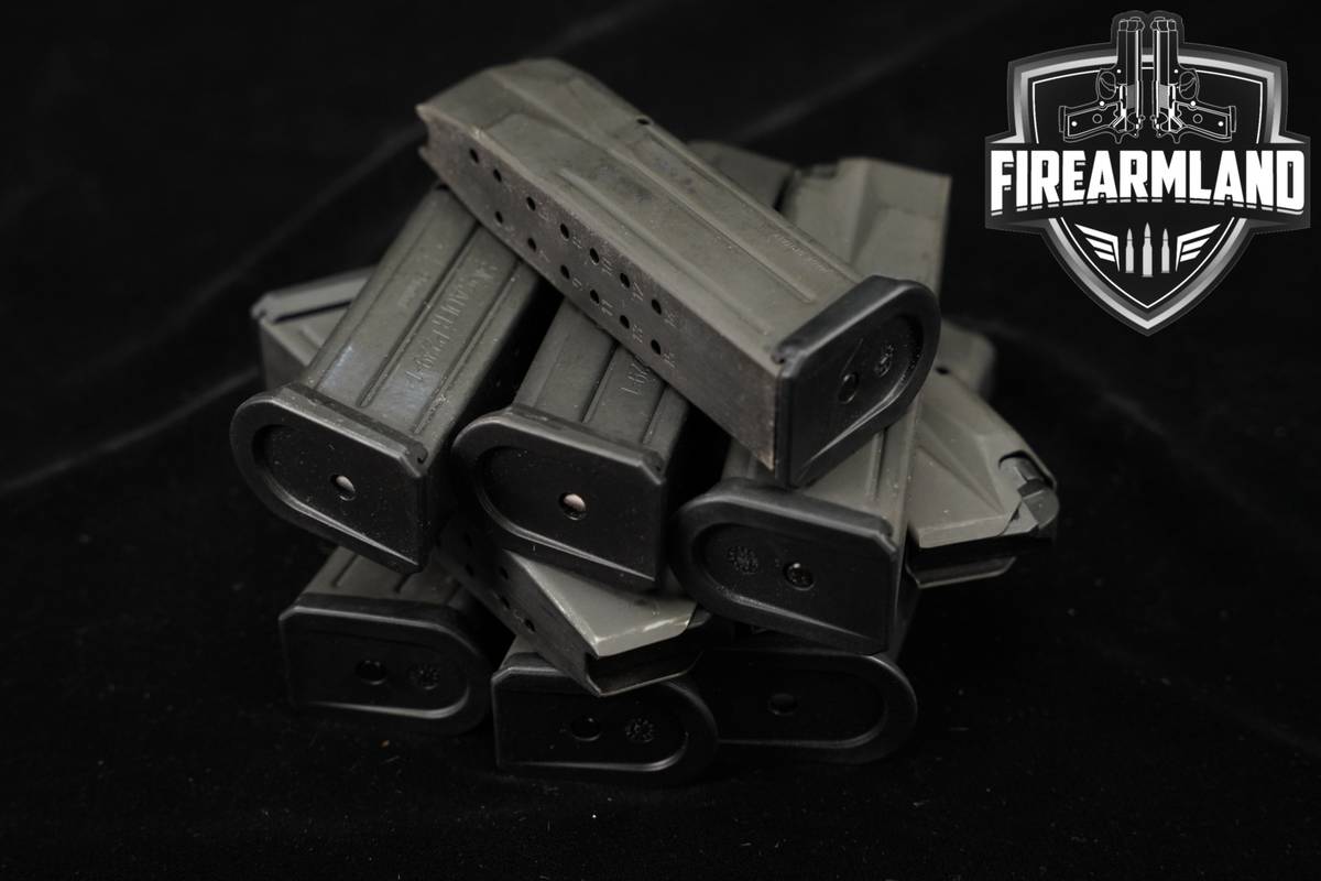 Sig Sauer TEN (10) P229 15-Round Magazines 9mm Luger P-229 Mags