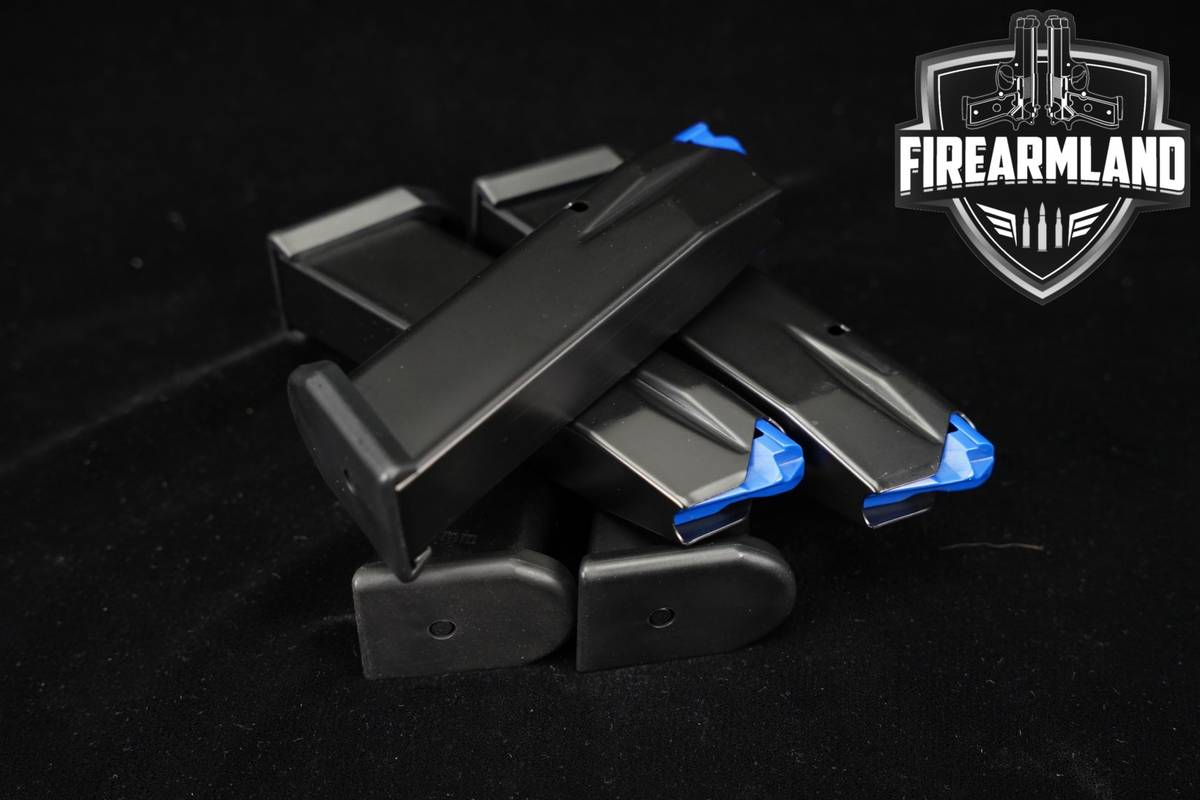 FIVE (5) CZ 75 Compact 15 Round Magazines 9mm Luger Mags