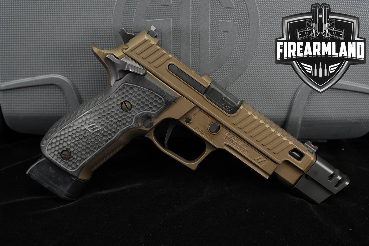 Sig Sauer P226 Custom Works ZEV SAO THREADED RXP 9mm P-226 +ORIG CASE