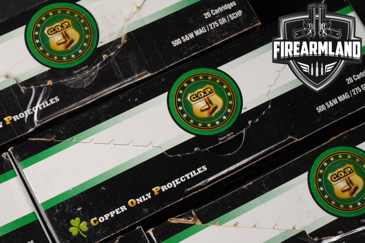 100 RDS! 500 S&W Magnum Ammo Mag Ammunition
