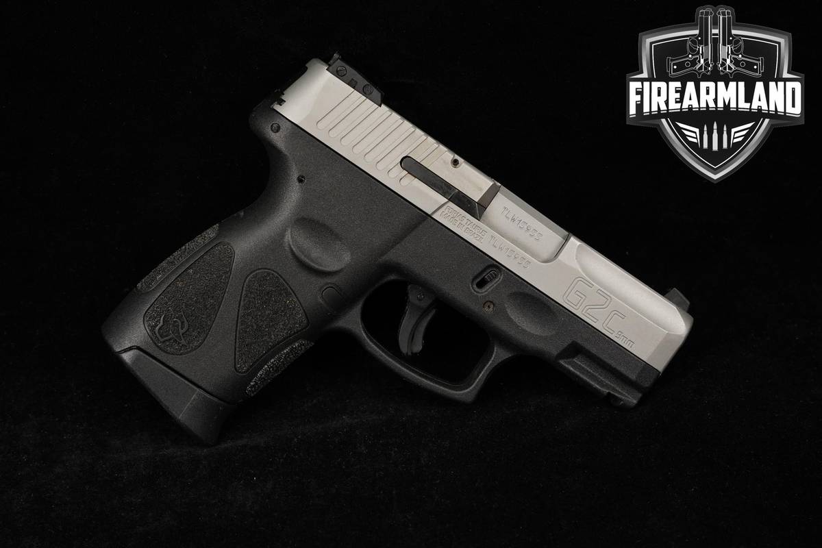 Taurus G2c 9mm 3.2" Two-Tone Stainless G2-C +2 MAGS