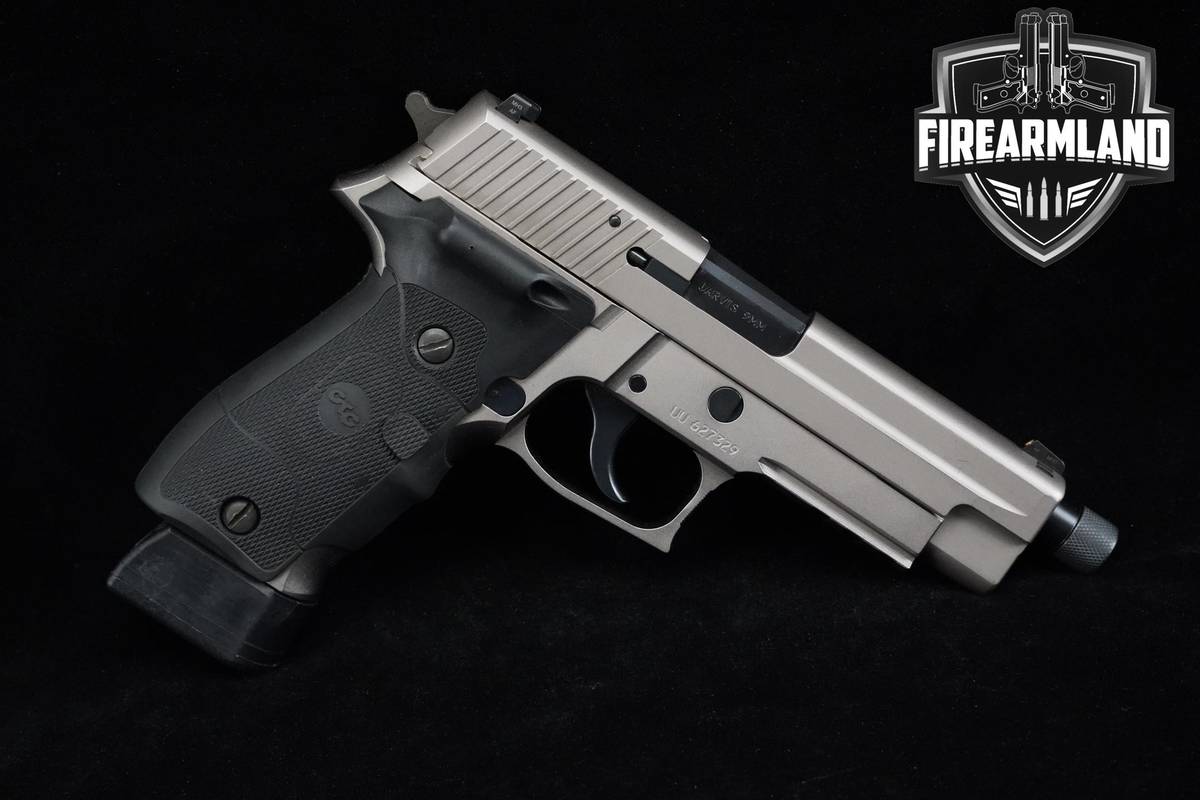 Sig Sauer P226 Stainless (ST) 9mm 5.2" P-226 Threaded +10 MAGS