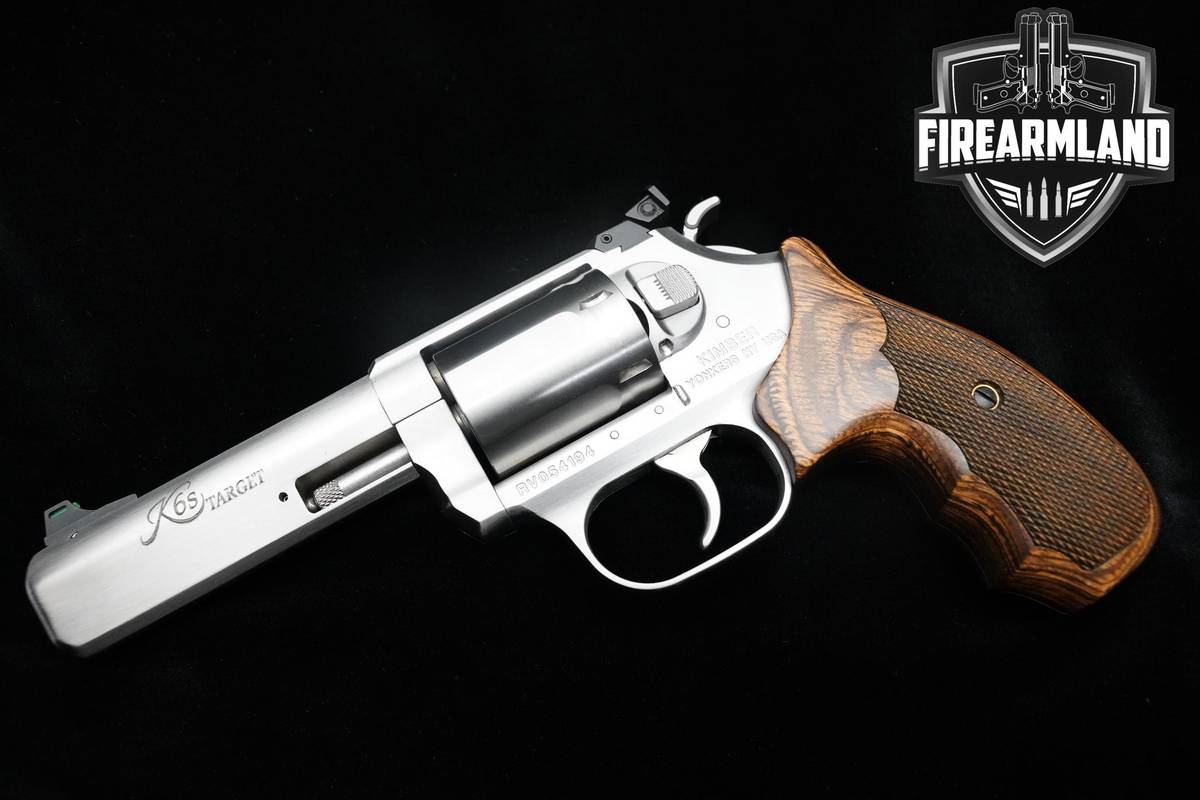 Kimber Model K6S Target GFO 357 Magnum 4" Stainless Steel K6S Kimber DA/SA