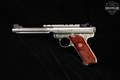 2010 Sturm Ruger Mark III Hunter .22 LR Satin Stainless in Very Good Condition Image 4