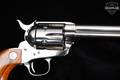 1984 Colt SAA Frontier Six Shooter .44-40 Win. Nickel Finish in Like-New Condition Image 4