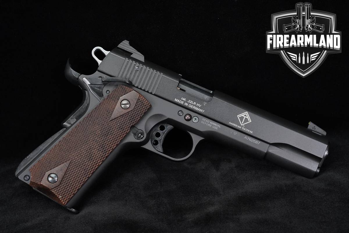 German Sport Guns GSG 1911 Full-Size 22LR THREADED BBL +3 MAGS & ORIG CASE